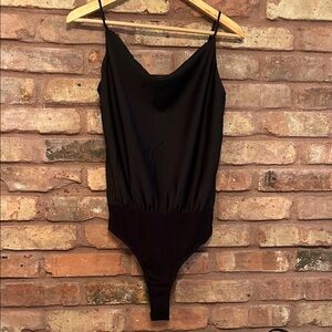 NWT! Lulu's Small Black Bodysuit
